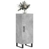 vidaXL Sideboard Concrete Grey 34.5x34x90 cm Engineered Wood