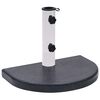 vidaXL Umbrella Base Black 40x28x4 cm Granite