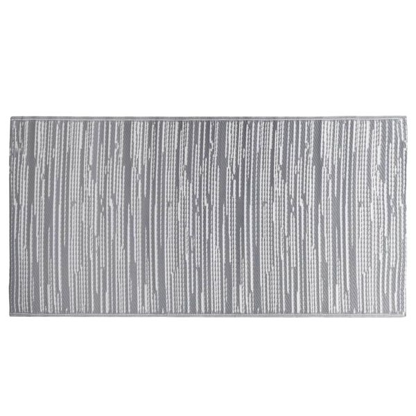 vidaXL Outdoor Carpet ARAKIL Grey 160x230 cm PP