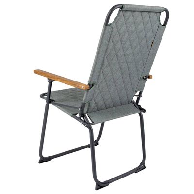 Bo-Camp Folding Camping Chair Jefferson Grey Green