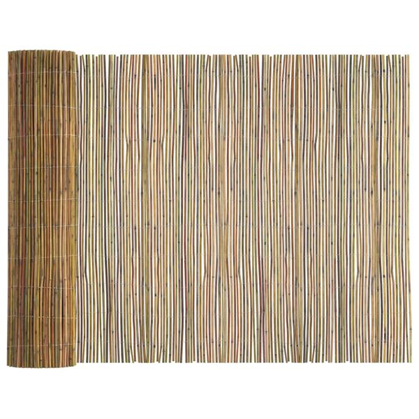 vidaXL Bamboo Fence Natural 600 x 125 cm Bamboo