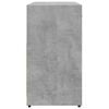 vidaXL Bathroom Sink Cabinet Concrete Grey 60x33x60 cm Engineered Wood