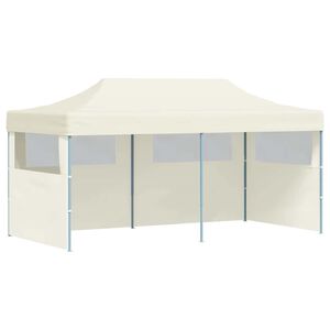 vidaXL Party Tent Folding Burgundy 292 x 580 x 315 cm Oxford Fabric