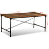vidaXL Dining Table Solid Reclaimed Wood 180 cm