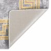 vidaXL Rug Washable 80x300 cm Grey Anti Slip