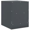 vidaXL Bedside Cabinets 2 pcs Anthracite 34.5x39x44 cm Steel