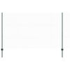 vidaXL Welded Wire Fence 25 x 1.4 m (W x H) PVC-Coated Steel Green
