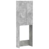 vidaXL Toilet Cabinet DELFT Concrete Grey 66 x 25.5 x 190 cm