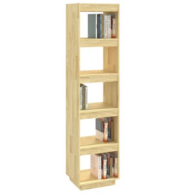 vidaXL Book Cabinet/Room Divider 40x35x167 cm Solid Pinewood