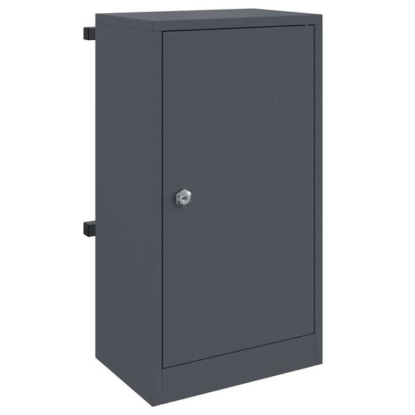 vidaXL Mailbox Anthracite 30 x 23 x 55 cm Steel