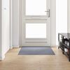 vidaXL Carpet Runner Light Grey 100 x 150 cm Fabric