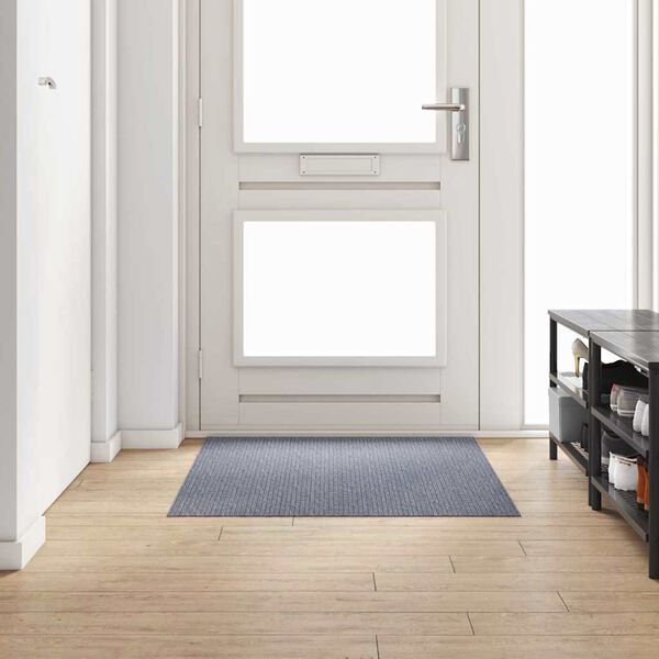 vidaXL Carpet Runner Light Grey 100 x 150 cm Fabric