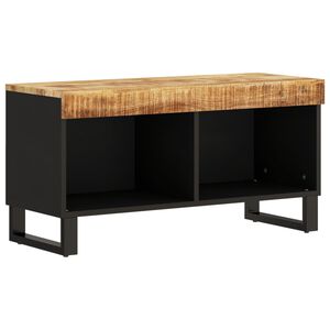 vidaXL TV Cabinet 85x33x43,5 cm Solid Wood Mango
