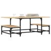 vidaXL Coffee Table Sonoma Oak 100x50.5x40 cm Engineered Wood