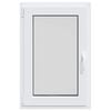 vidaXL Basement Window RISOR 60x90 cm Tilt&Turn DIN Left White