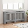 vidaXL Radiator Cover Grey Sonoma 172 x 19 x 81.5 cm Engineered Wood
