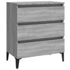 vidaXL Sideboard Grey Sonoma 60x35x69 cm Engineered Wood
