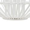 vidaXL Hanging Candle Lantern Holder Wicker White