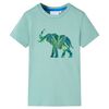 vidaXL Kids'T-shirt Green 128