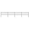 vidaXL Garden Fence | Steel | Tough | Modern