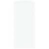 vidaXL Console Table White 100x35x76.5 cm Engineered Wood