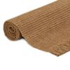 vidaXL Runner Rug with Tassels 80x300 cm Jute