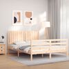 vidaXL Bed Frame without Mattress 160x200 cm Solid Wood