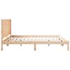 vidaXL Extra Long Bed Frame without Mattress 200x220 cm Solid Wood