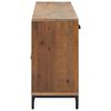 vidaXL Sideboard Brown 110x35x70 cm Solid Pinewood