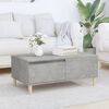 vidaXL Coffee Table Concrete Grey 90x50x36.5 cm Engineered Wood