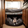 DISTRICT70 Pet Bed FUZZ Dark Grey M