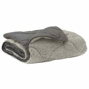 vidaXL Summer Duvet 135 x 200 cm Summer Light grey Breathable