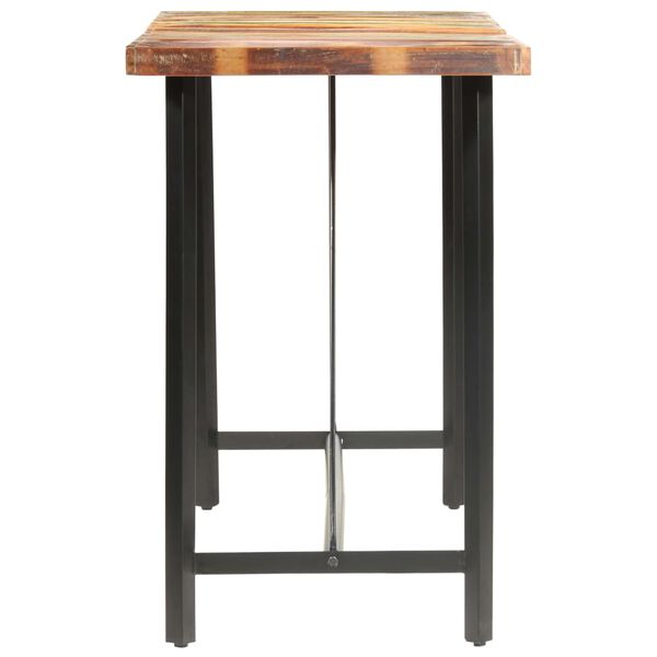vidaXL Bar Table 180x70x107 cm Solid Reclaimed Wood