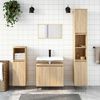 vidaXL Bathroom Cabinet Sonoma Oak 58x33x60 cm Engineered Wood