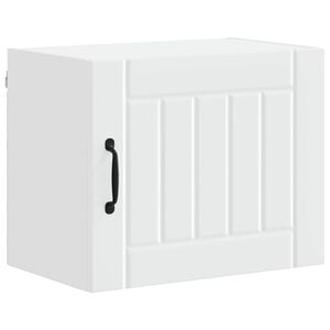 vidaXL Wall Cabinet LUCCA White 50 x 31 x 40 cm Engineered Wood