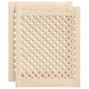 vidaXL Cabinet Doors Lattice Design 2 pcs 49.5x61.5 cm Solid Wood Pine