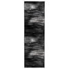 vidaXL Runner Rug FLORNES Woven Black Brushes 67 x 200 cm PP 7 mm