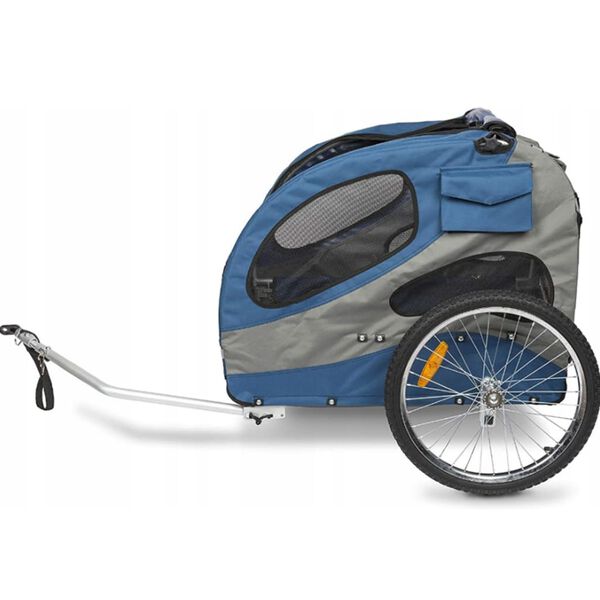 PetSafe Dog Bike Trailer Happy Ride L Blue