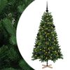vidaXL Artificial Christmas Tree with Bauble 120 cm 150 LEDs