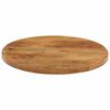 vidaXL Table Top &Oslash; 60x3.8 cm Round Solid Wood Mango