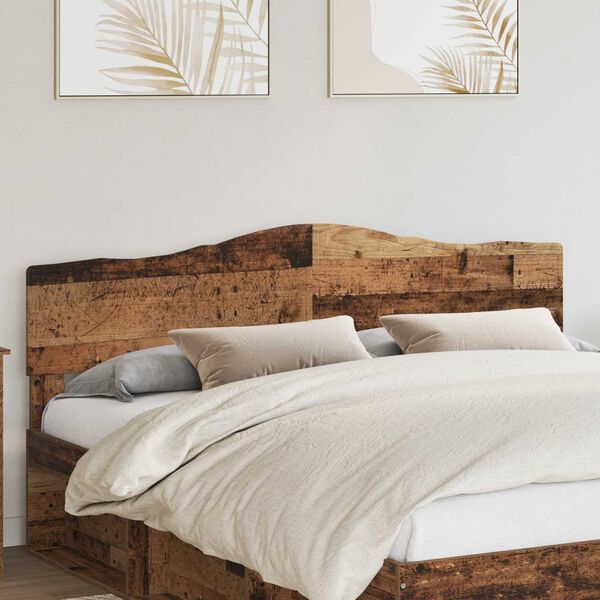 vidaXL Headboard Old Wood 180 cm Engineered wood