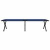 vidaXL Folding Camping Bed Folding Blue 193 x 69 x 45 cm Oxford fabric