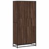 vidaXL Bookcase Brown Oak 80.5x35x170.5 cm Engineered Wood
