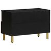 vidaXL TV Cabinet Black 70x33x46 cm Engineered Wood