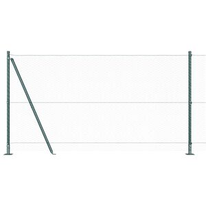vidaXL Fence Post Green
