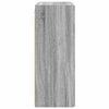 vidaXL TV Wall Cabinet Grey Sonoma 59.5 x 31 x 80 cm Engineered Wood