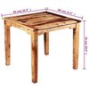 vidaXL Dining Table Solid Acacia Wood 82x80x76 cm