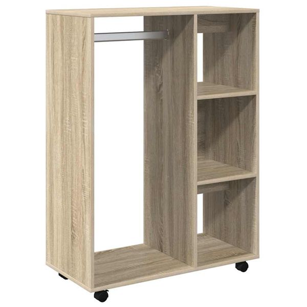 vidaXL Wardrobe Sonoma Oak 80x40x110 cm Engineered Wood