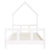 vidaXL Kids Bed Frame White 90x190 cm Solid Wood Pine