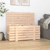 vidaXL Storage Box 91x40.5x42 cm Solid Wood Pine
